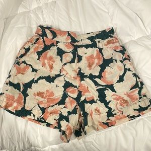 Abercrombie floral shorts